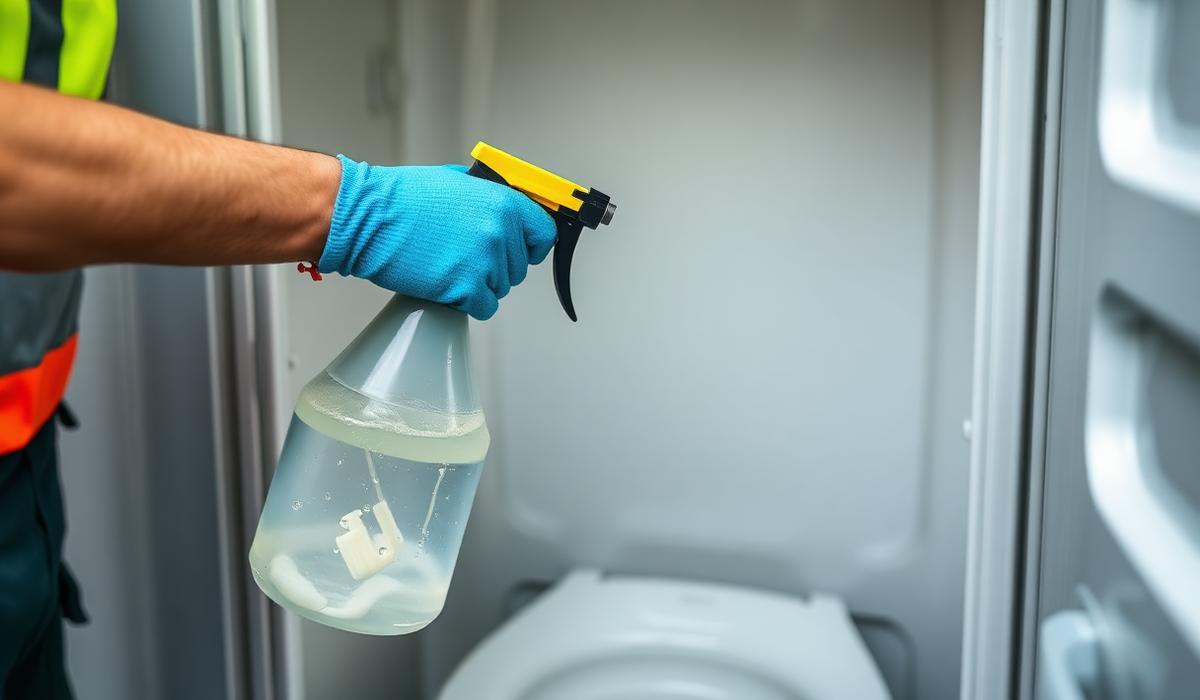 Portable Toilet Cleaning Guide