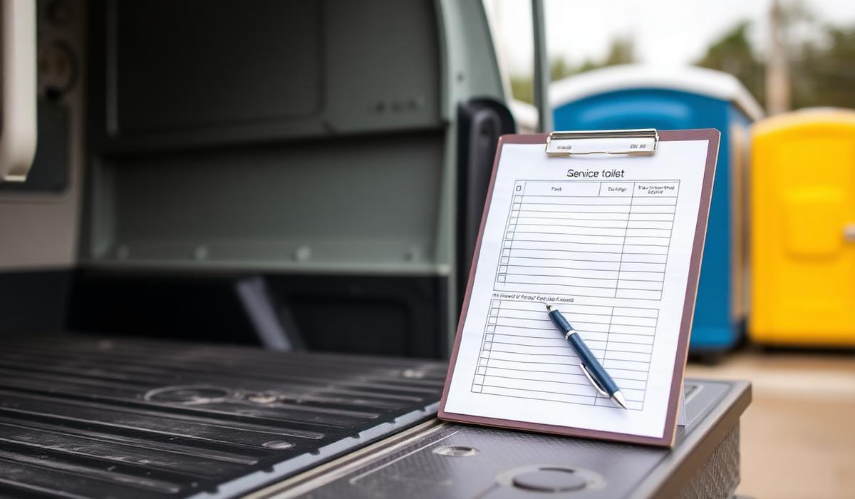 Portable Toilet Rental Checklist